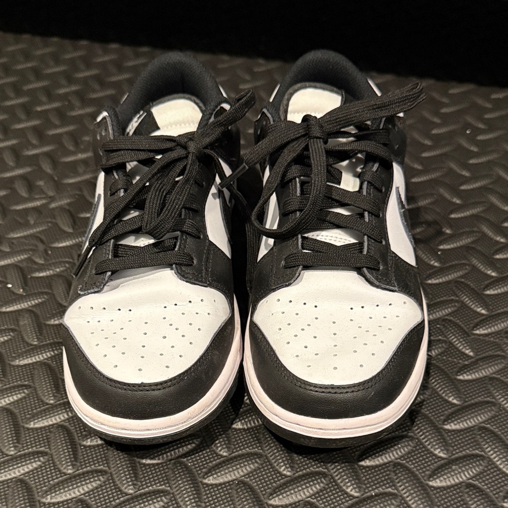 Nike Dunk Low “Panda” Black White Sneakers — Women’s Size 8.5